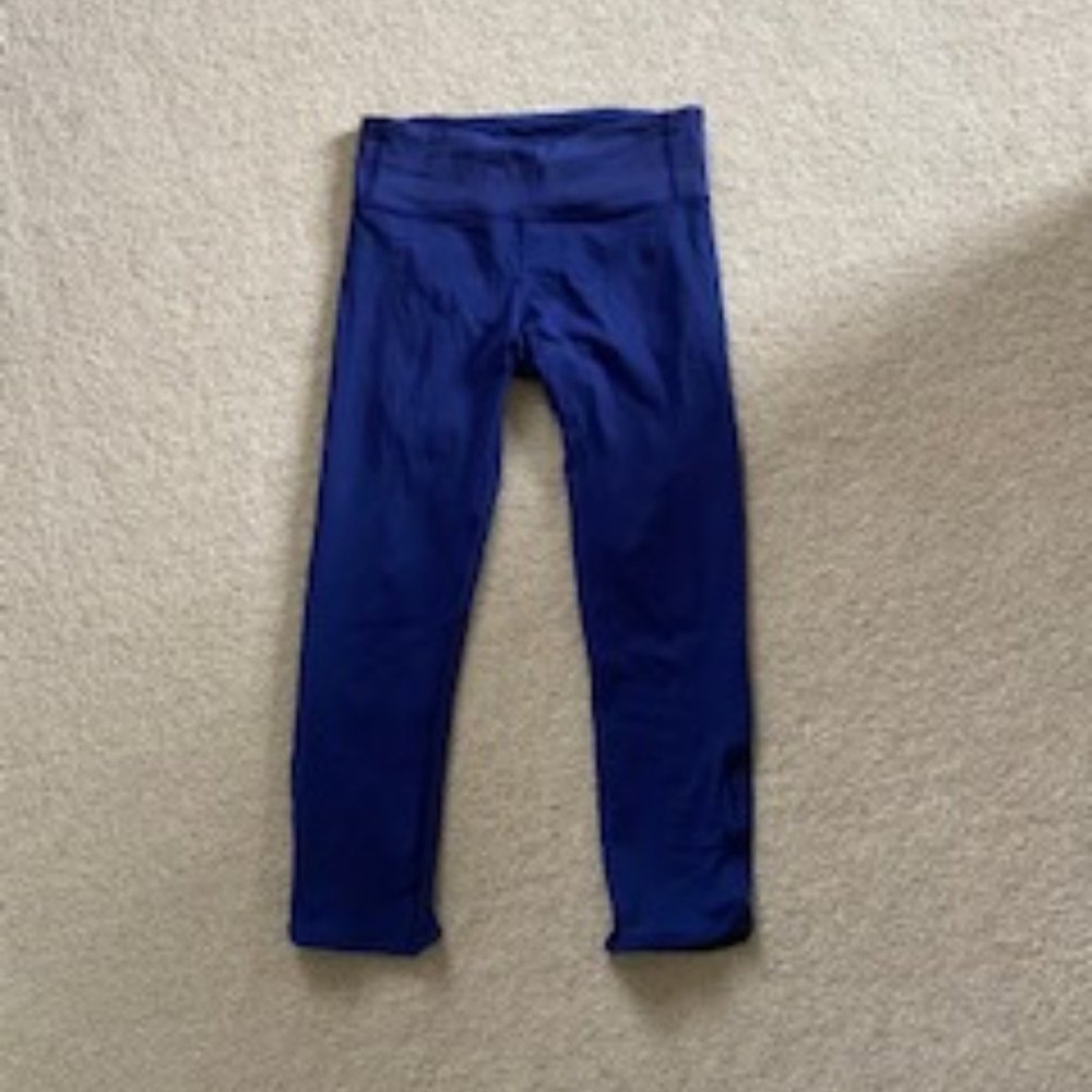 Lululemon Mesh Capri Leggings